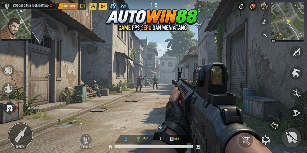 Gameplay AUTOWIN88 yang intens dan mendebarkan saat bertempur.