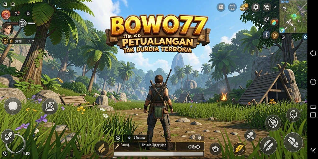 Gameplay seru di dunia terbuka BOWO77.