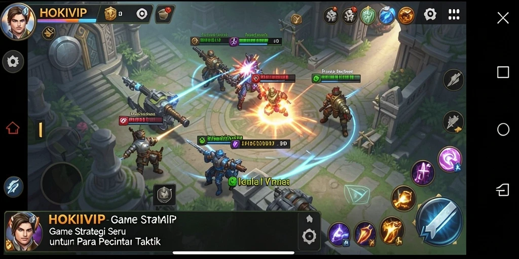 Gameplay HOKIVIP yang mendebarkan dan penuh taktik.