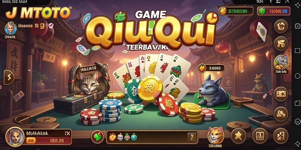 Gambar menampilkan gameplay seru dari JMTOTO QiuQiu.
