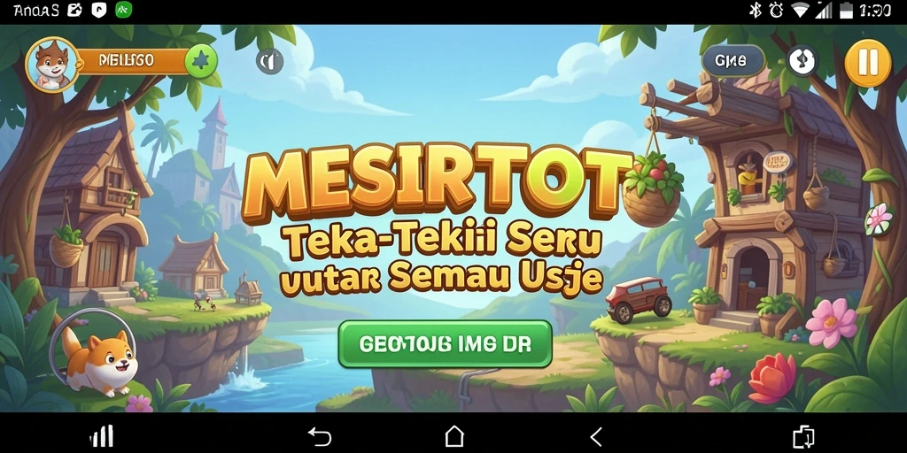 Gameplay seru dan penuh tantangan dari MESIRTOTO di layar.