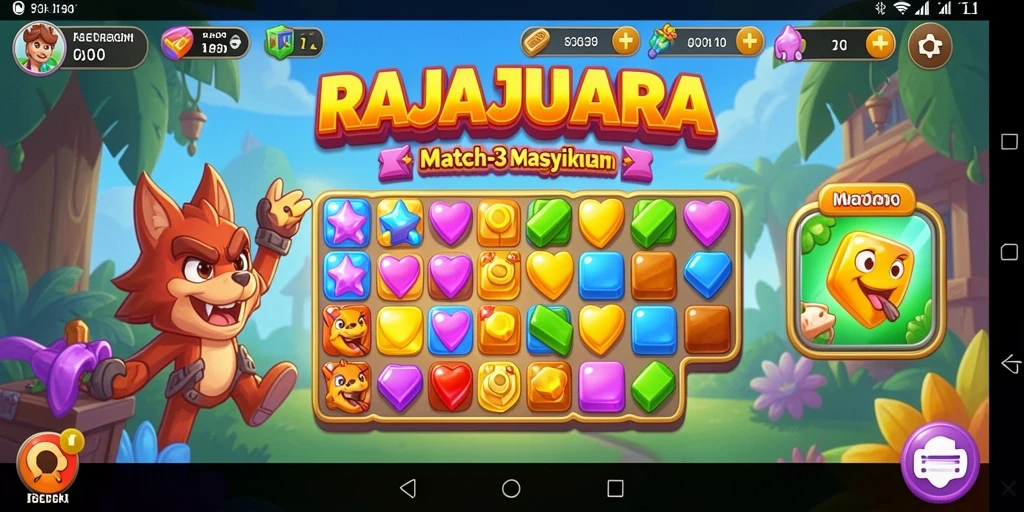 Tampilkan gameplay seru dan menantang di RAJAJUARA.