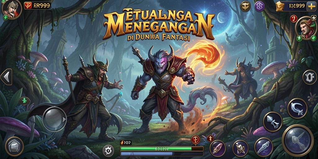 Gameplay seru di dunia petualangan RR999 dengan grafis memukau.