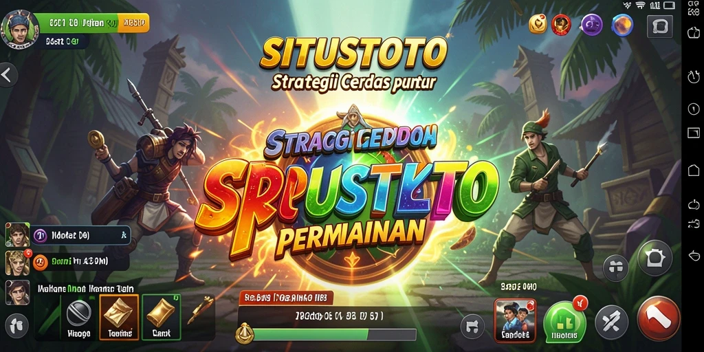 Tampilan gameplay SITUSTOTO menampilkan pertempuran strategis yang mendebarkan.