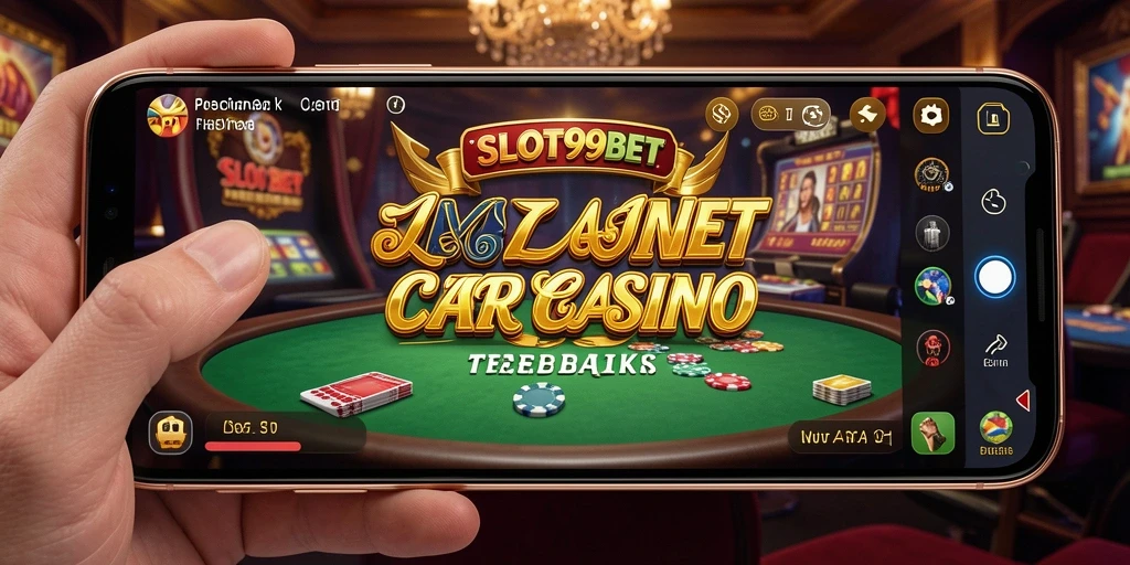 Tampilan gameplay Live Casino yang mendebarkan di SLOT99BET.